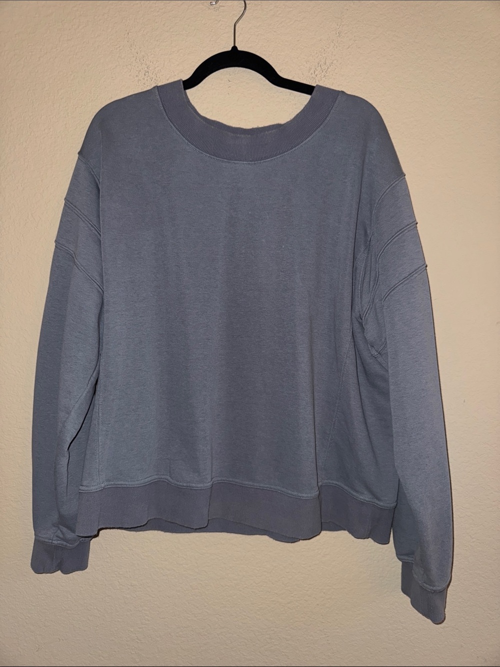 Intimately Free People Oversized Sweatshirt Blue‎ Size Medium